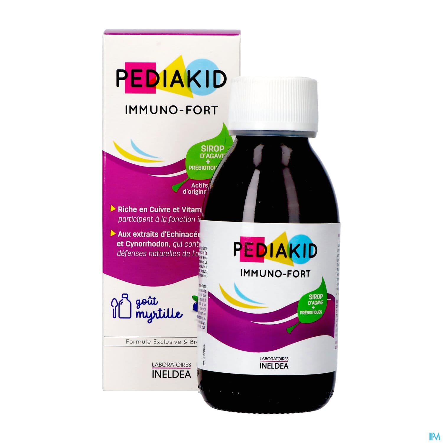 PEDIAKID IMMUNO FORT SP MYRT 125ML