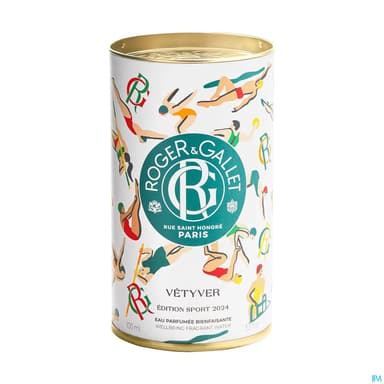 Roger Gallet Vetyver Eau Parfumee Bienfaisante Edition Sport 2024 Vaporisateur 100ml