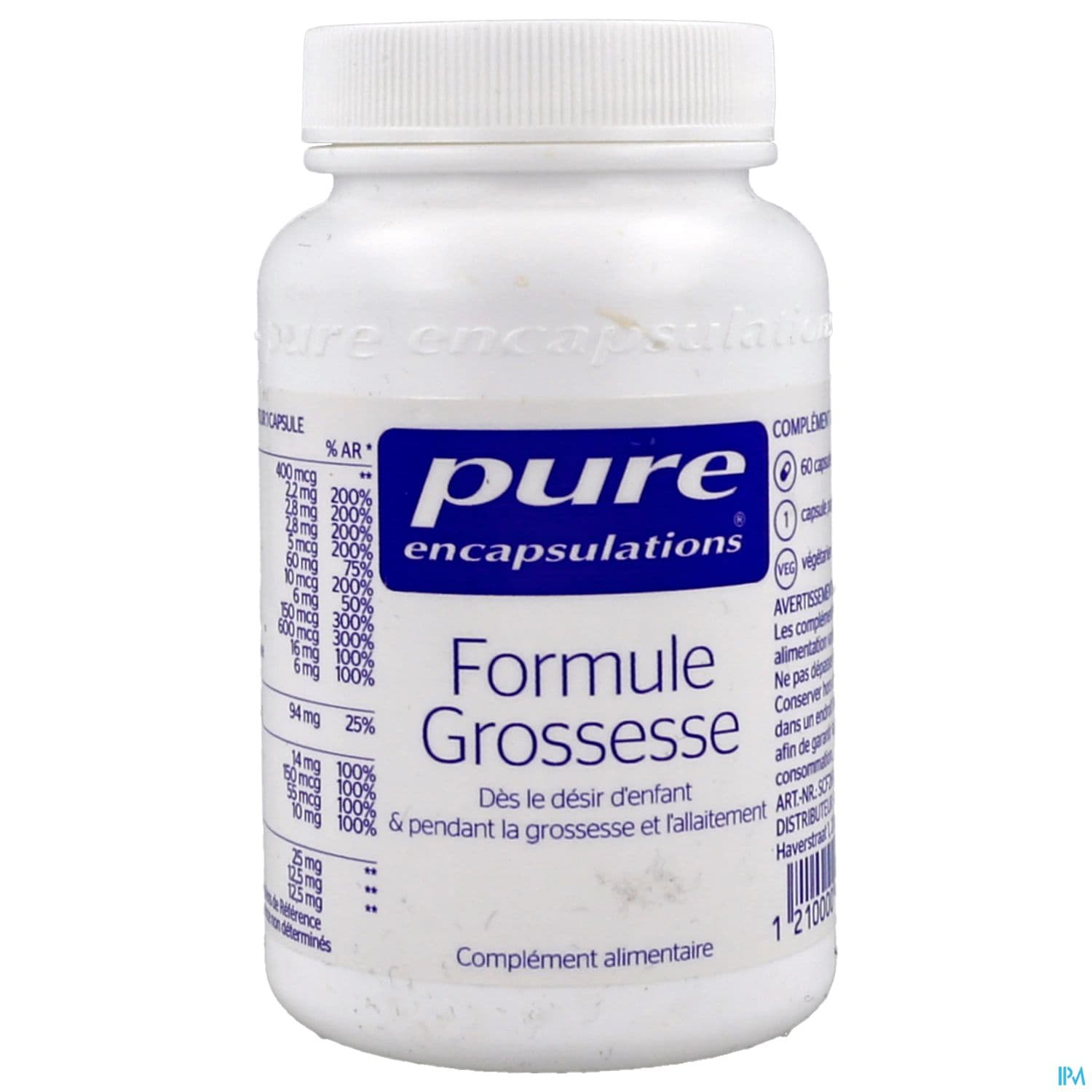PURE ENCAPSUL FORMUL GROSS CAPS 60