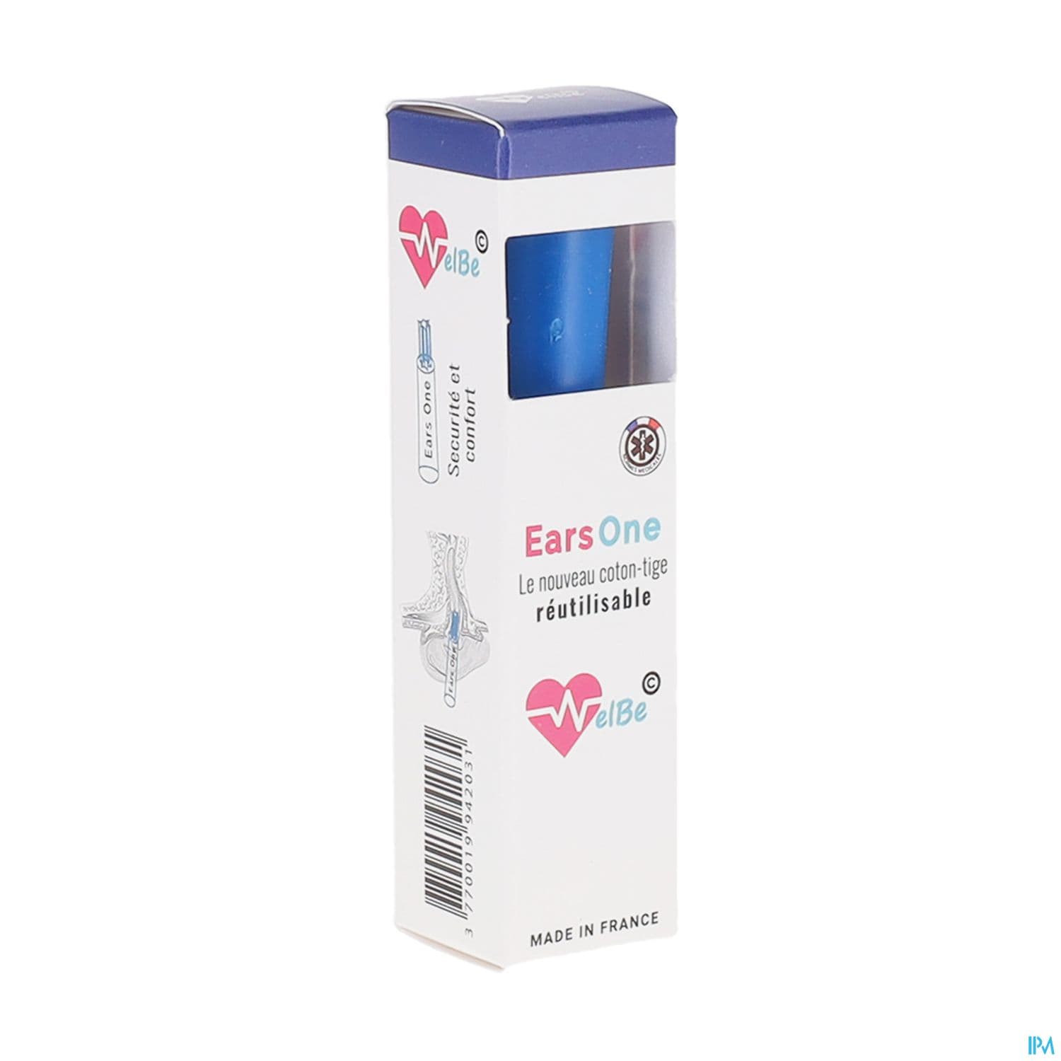 EARS COTON TIGE REUTIL ADULTE BLEU — Pharmacie Erlon