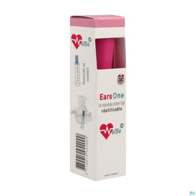 EARS COTON TIGE REUTIL ADULTE ROSE