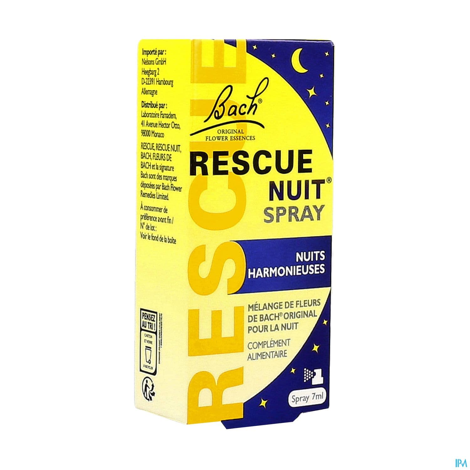 Rescue Bach Nuit Spray 7ml