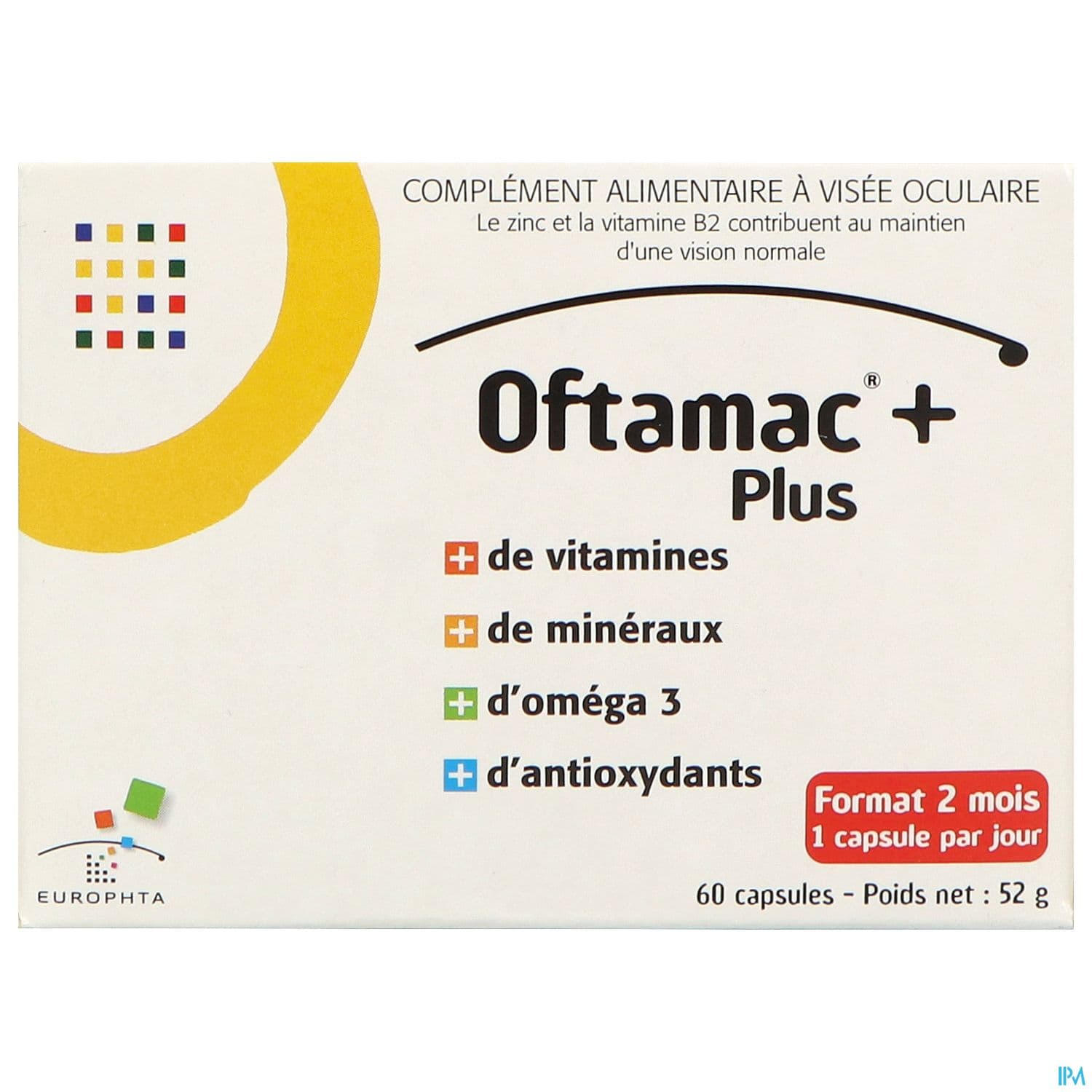 OFTAMAC PLUS CAPS 60