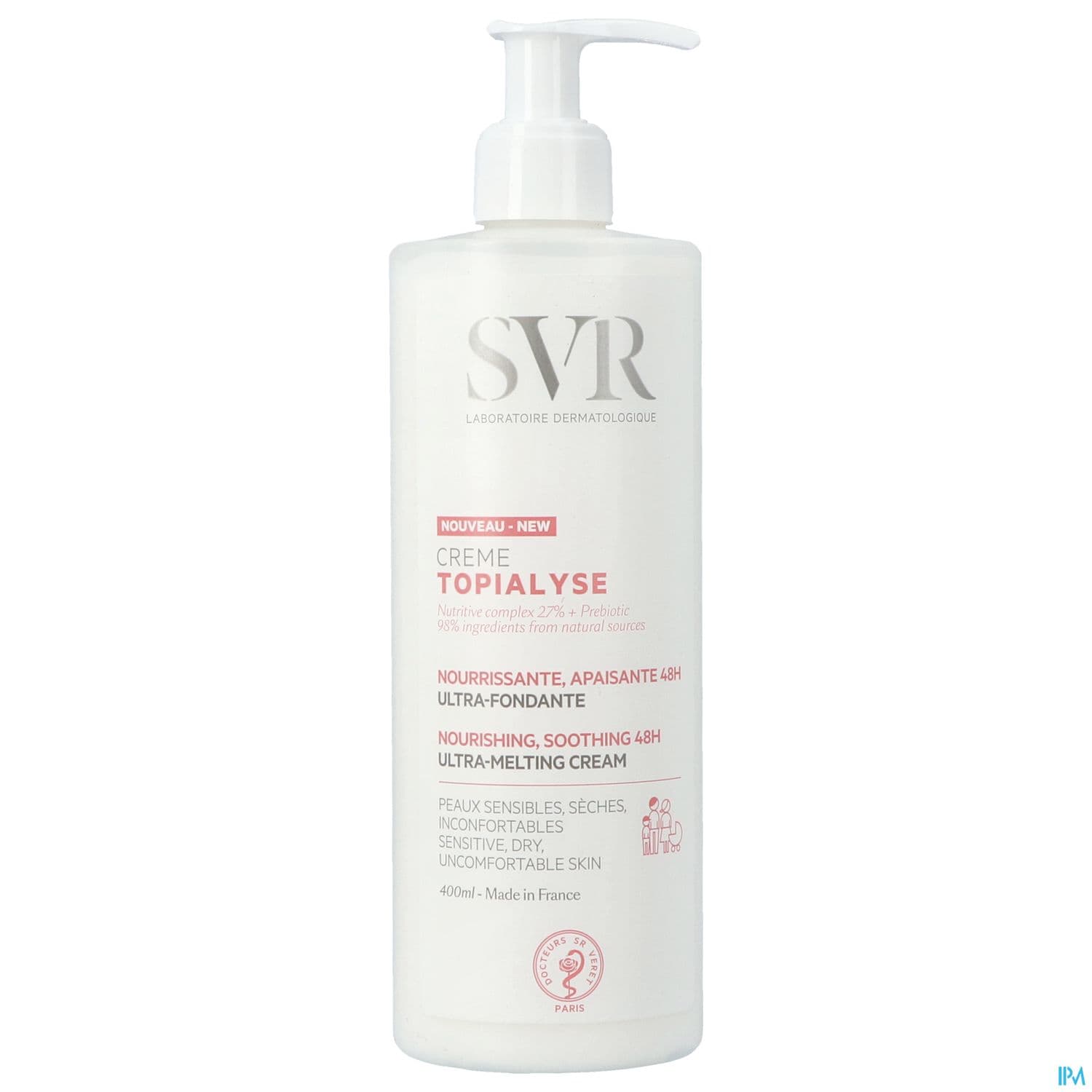 SVR TOPIALYSE CREME 400ML