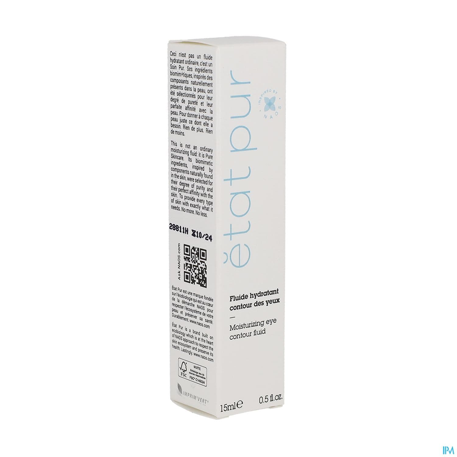 ETAT PUR B42 LISS CONT YEUX 15ML — PHARMACIE DES CLINIQUES