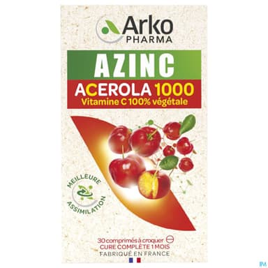 Arkopharma Azinc Vegetal Acerola 1000 Comprime 30