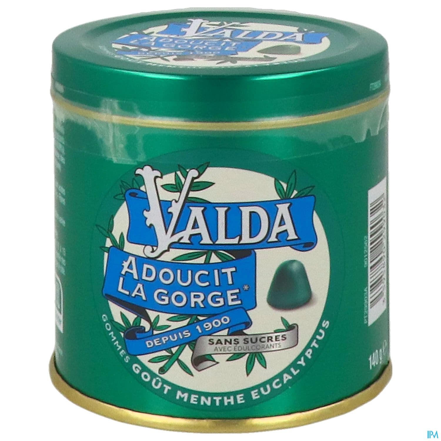 VALDA GOM S/SUC MENT/EUCAL 140G
