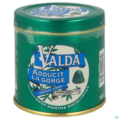 VALDA GOM S/SUC MENT/EUCAL 140G