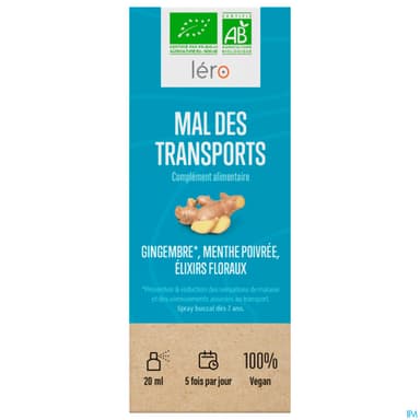 LERO MAL DES TRANSPORT SPR 20ML