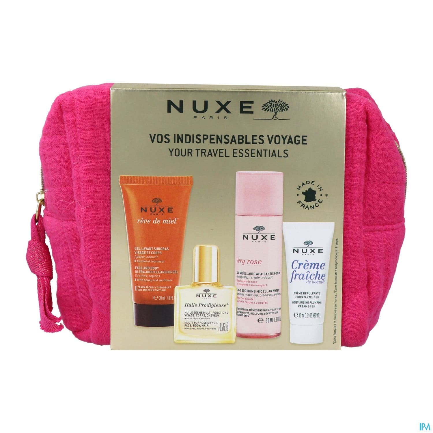 Nuxe Trousse De Voyage Institutionnelle 2024 5produits