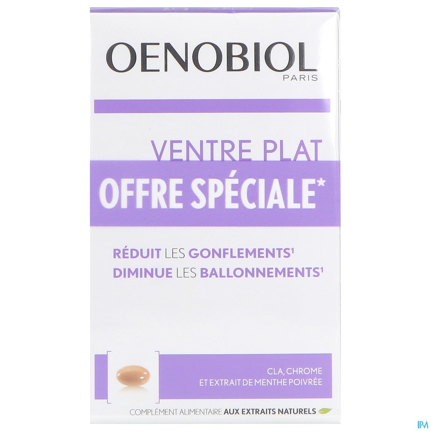 Oenobiol Femme 45+ Ventre Plat Capsule 60 X2