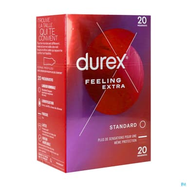 PRESERV DUREX FEELING EXTRA X20