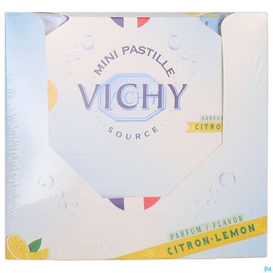 Vichy Source Mini Pastille Citron Sans Sucre 40g