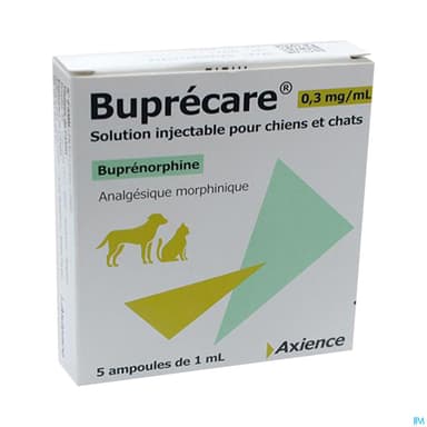 Buprecare 0mg3 Solution Injectable 1ml 5