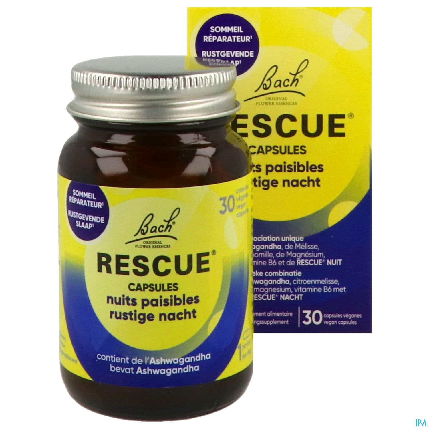 Rescue Bach Peaceful Night Capsule 30