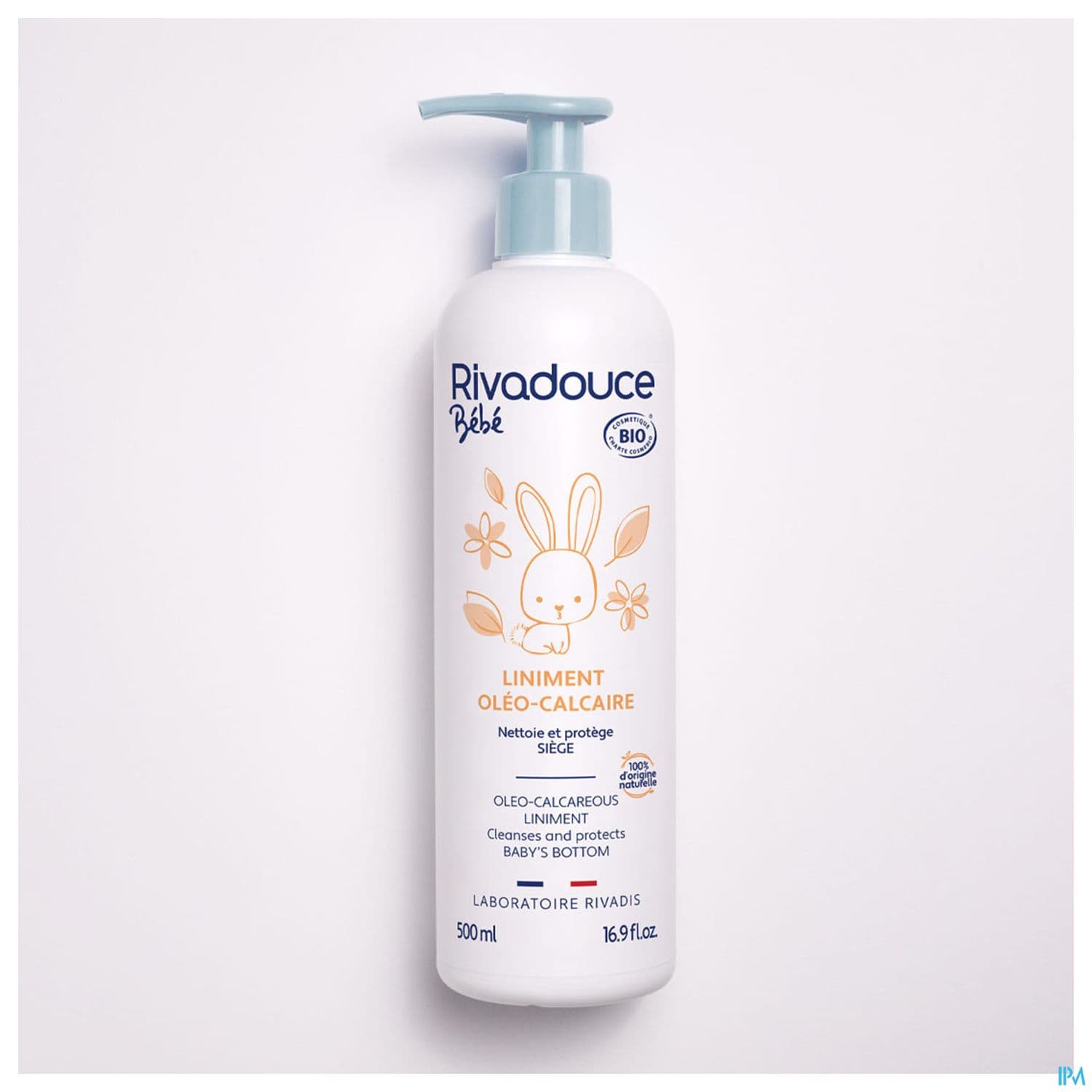 Rivadouce Bebe Liniment Nettoyant Change Bio 500ml
