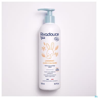 Rivadouce Bebe Liniment Nettoyant Change Bio 500ml