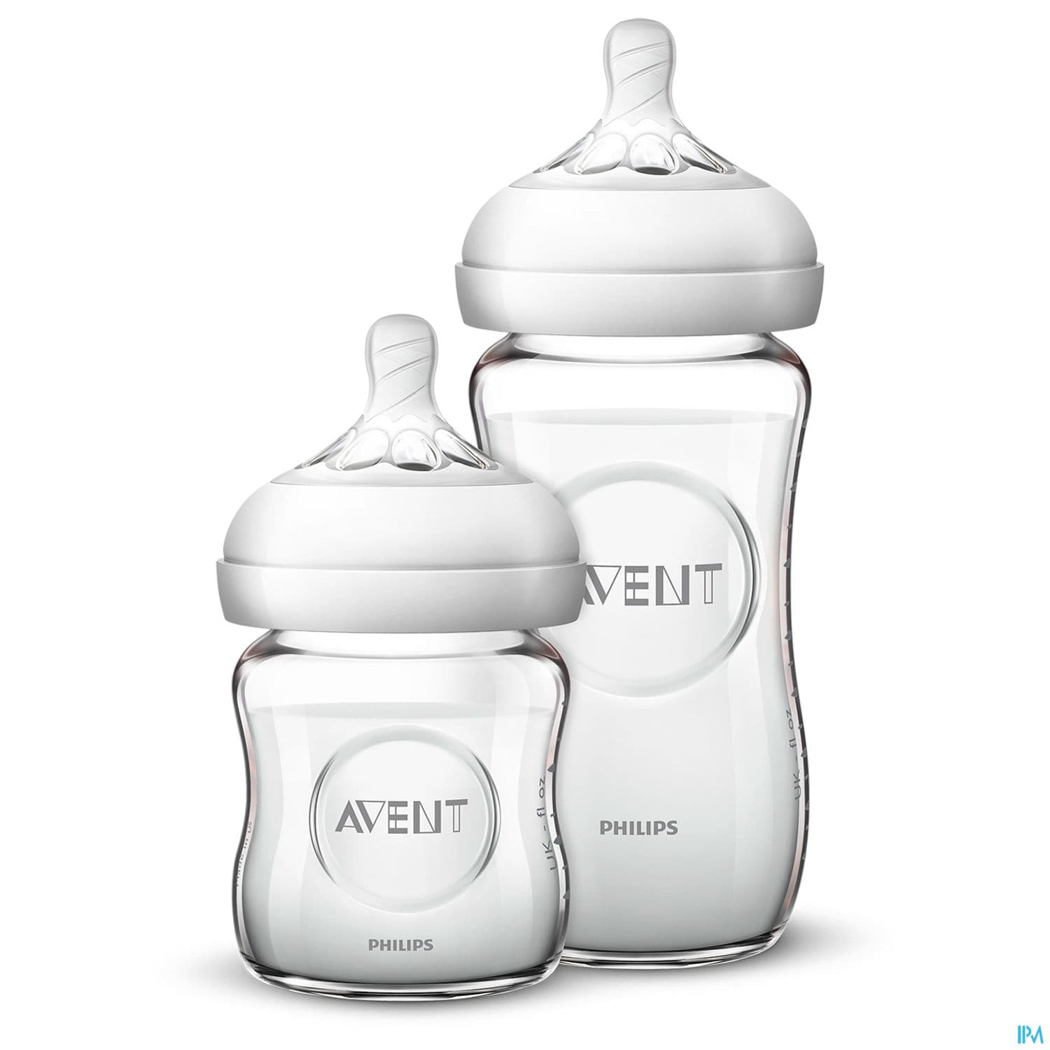 BIB AVENT NATURAL VERRE 125+240ML