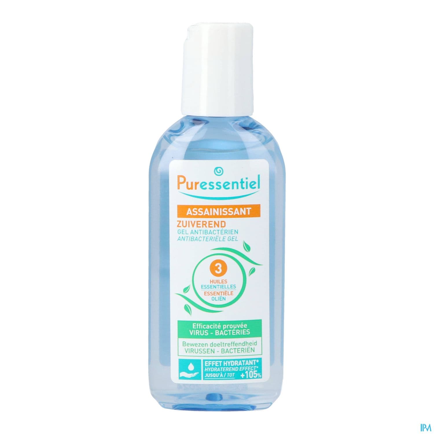 Puressentiel Gel Antibacterien Assainissant Aux 3 Huile Essentielle 80ml