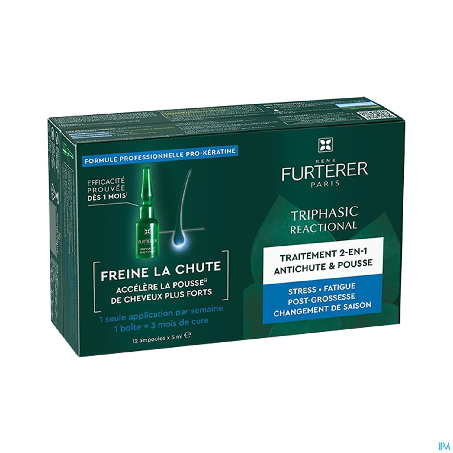 FURTERER TRIPHASIC REAC A/CHUTE 12