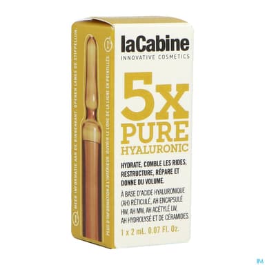 LACABINE 5X PURE HYALURONIC AMP2ML