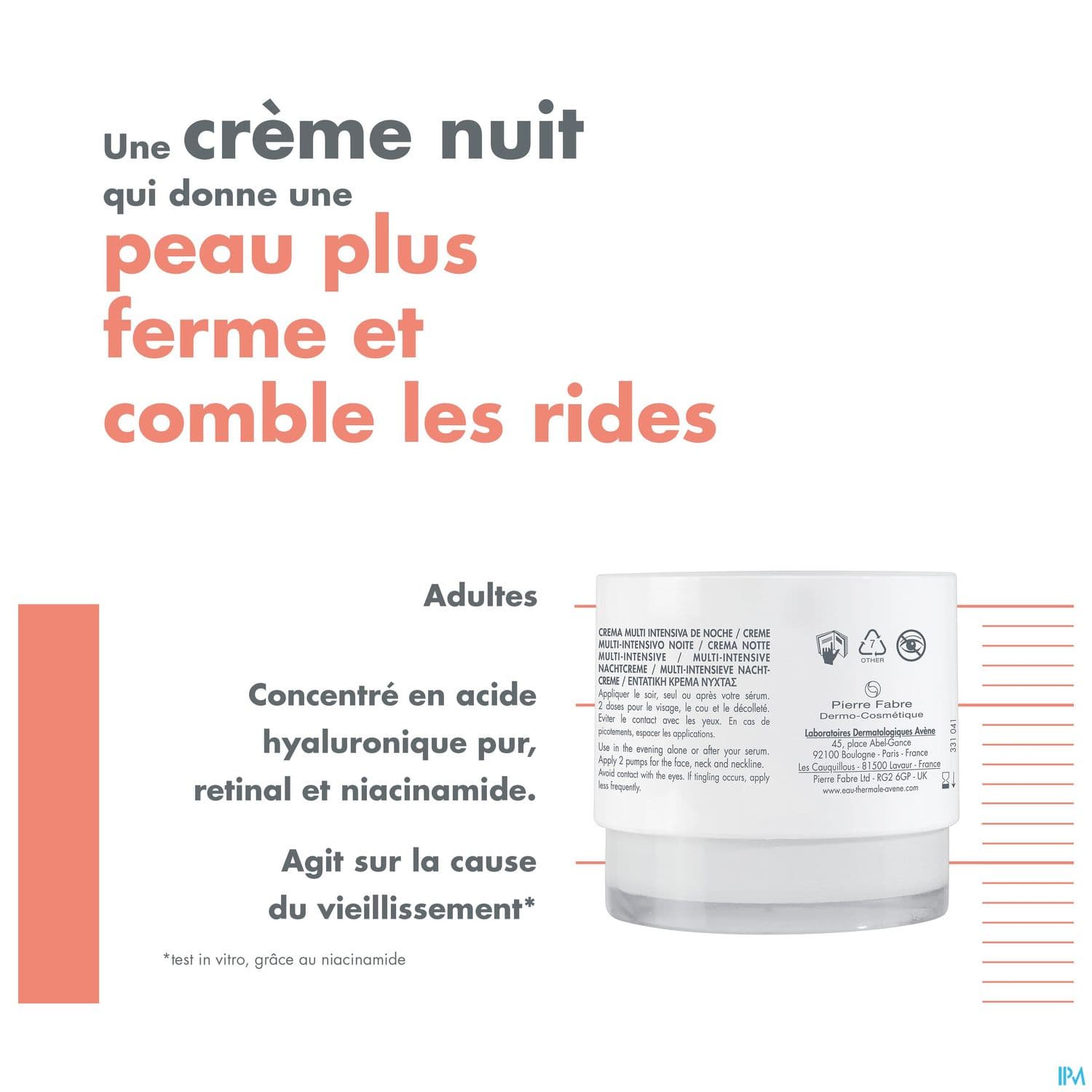 AVENE HYALURON ACTIV B3 NUIT 40ML