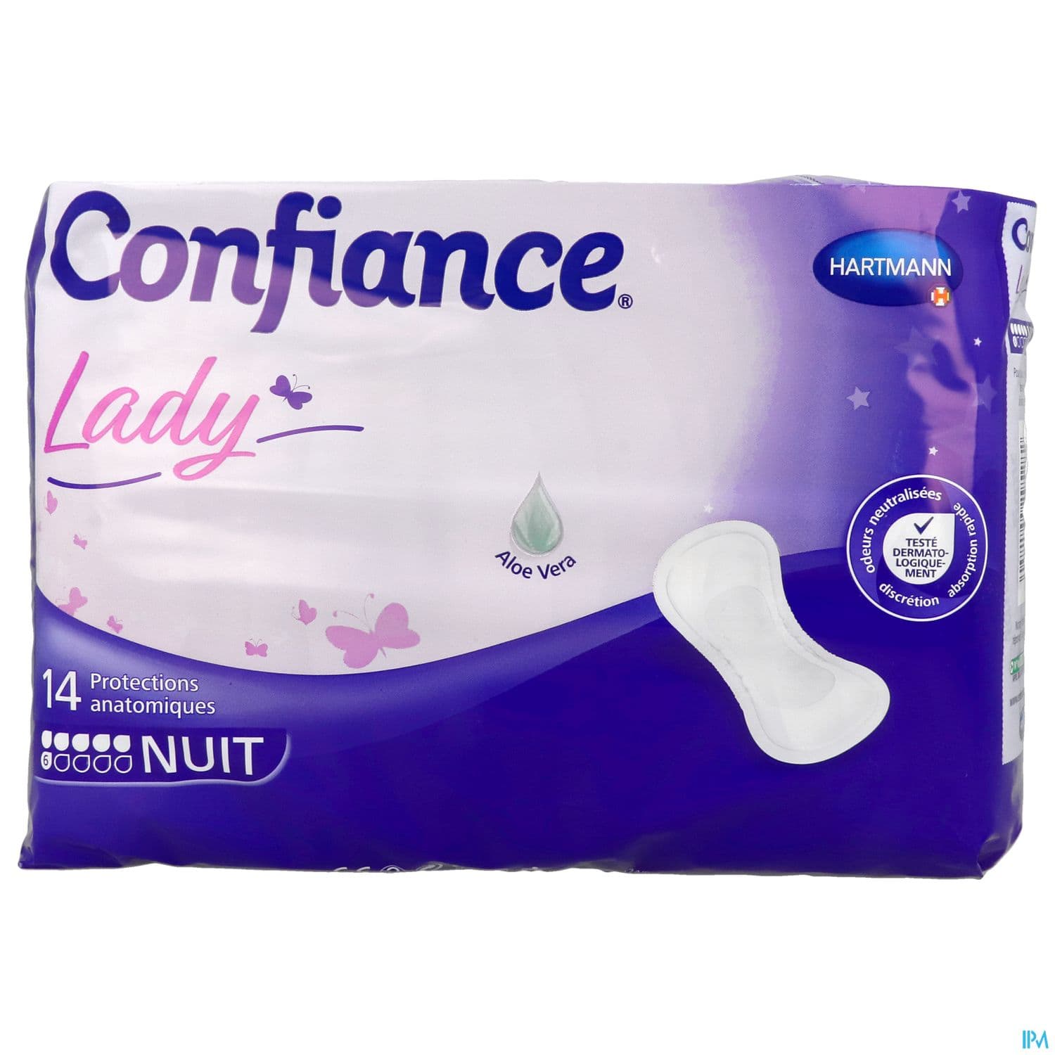 CONFIANCE LADY PROT ABSORB 6G 14