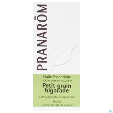 Pranarom Huile Essentielle Petit Grain Bigarade Feuille 10ml