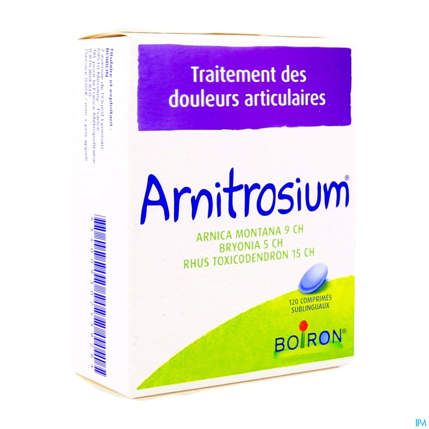 Arnitrosium Comprime Sublingual 120