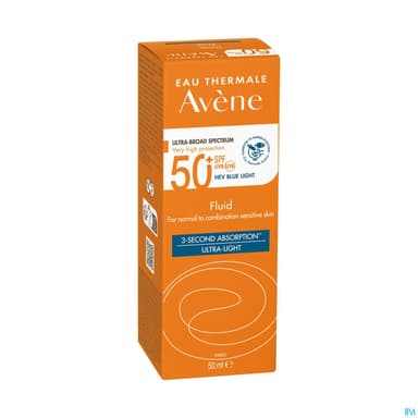 AVENE SOL SPF50+ FLUIDE 50ML