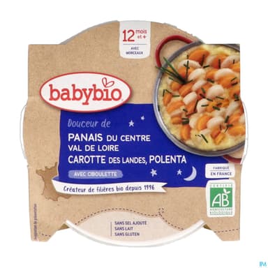 BABYBIO BON/NUIT PANAIS/CAROT