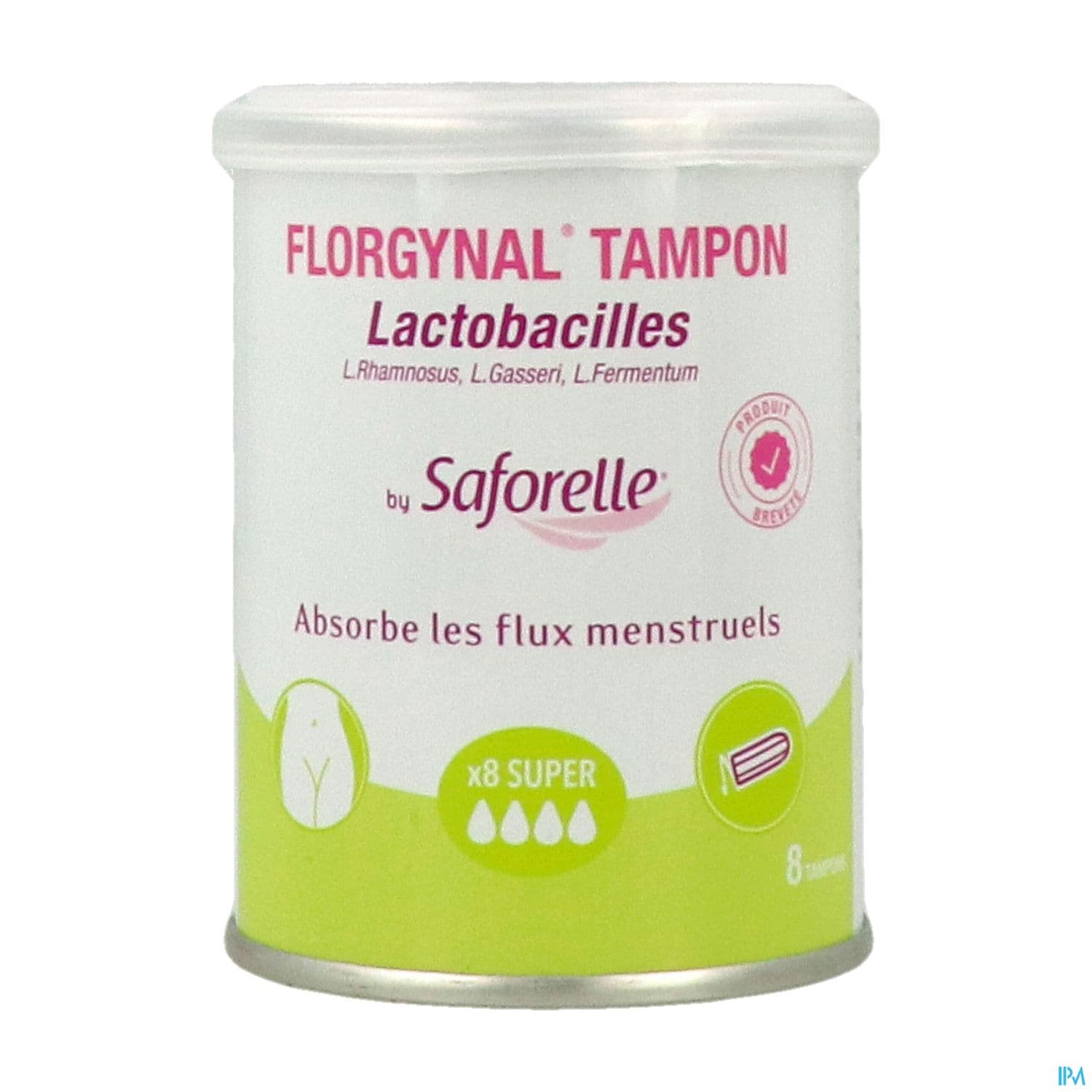 Florgynal Tampon Super Boite De 8 Tampon Sans Applicateur