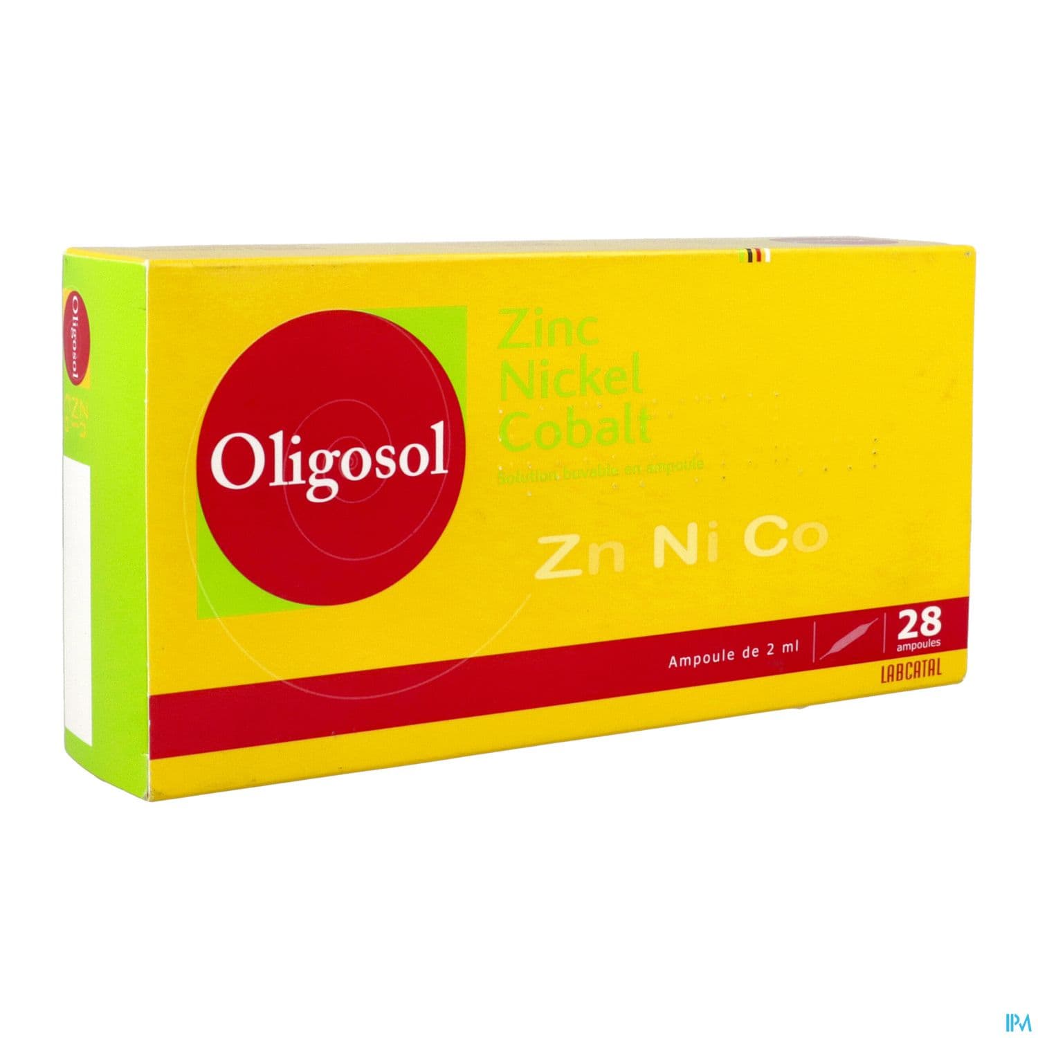 Oligosol Zinc Nickel Cobalt Solution Buvable Ampoule 2ml 28