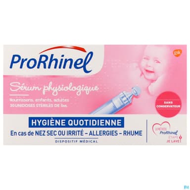 Prorhinel Serum Physiologique Unidose 5ml X30