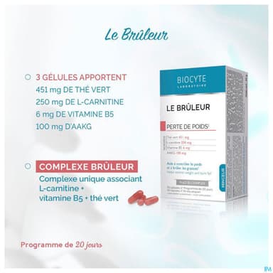 Biocyte Le Bruleur Gelule 60