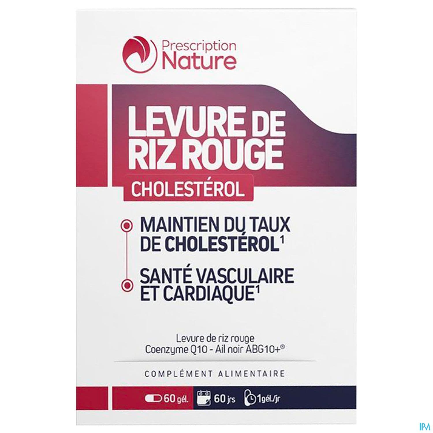 Prescription Nature Levure De Riz Rouge Gelule 60