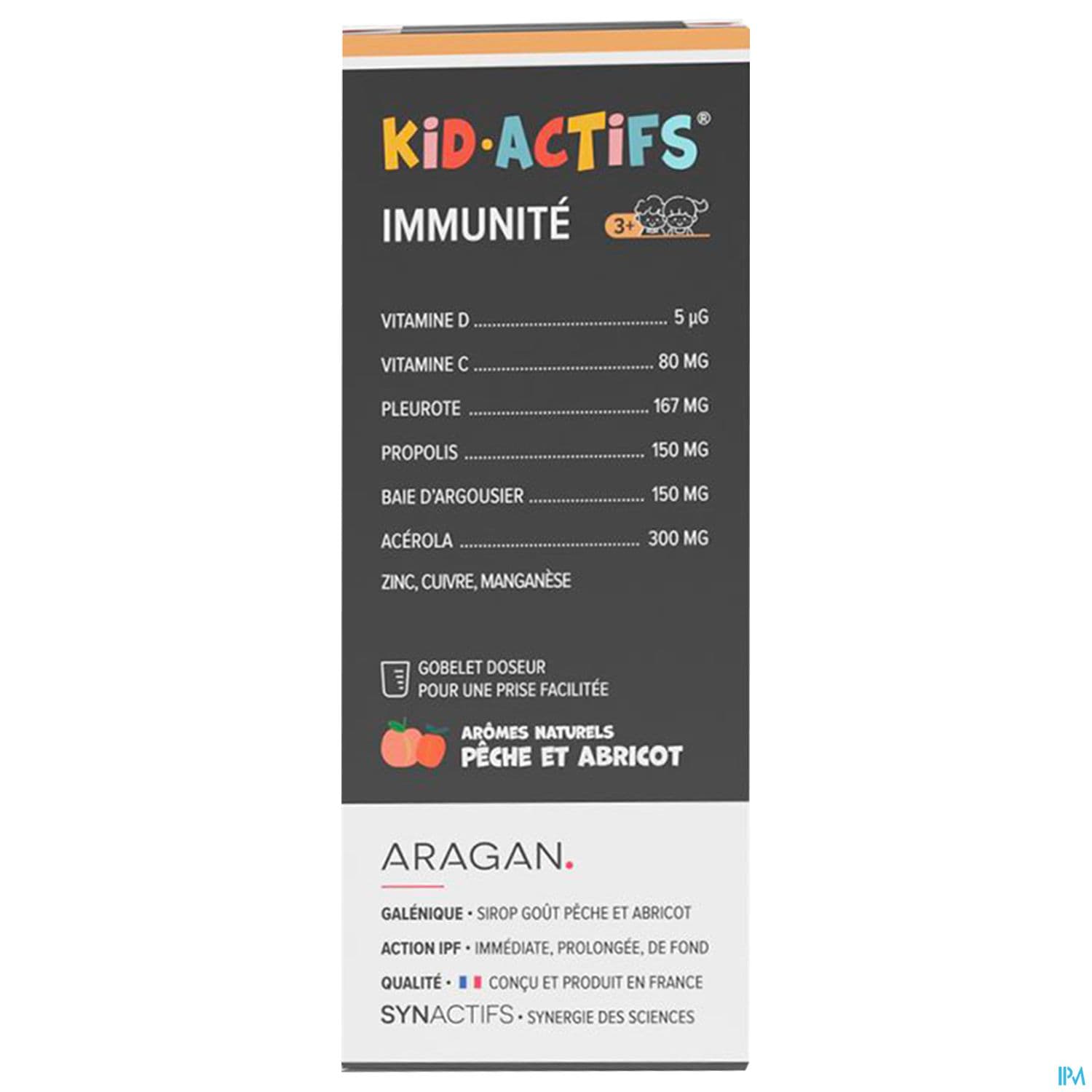 Synactifs Kidactifs Immunites Solution Buvable 125ml