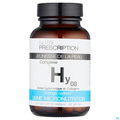Nutriprescription Hy08 Jeunesse Peau Gelule 60