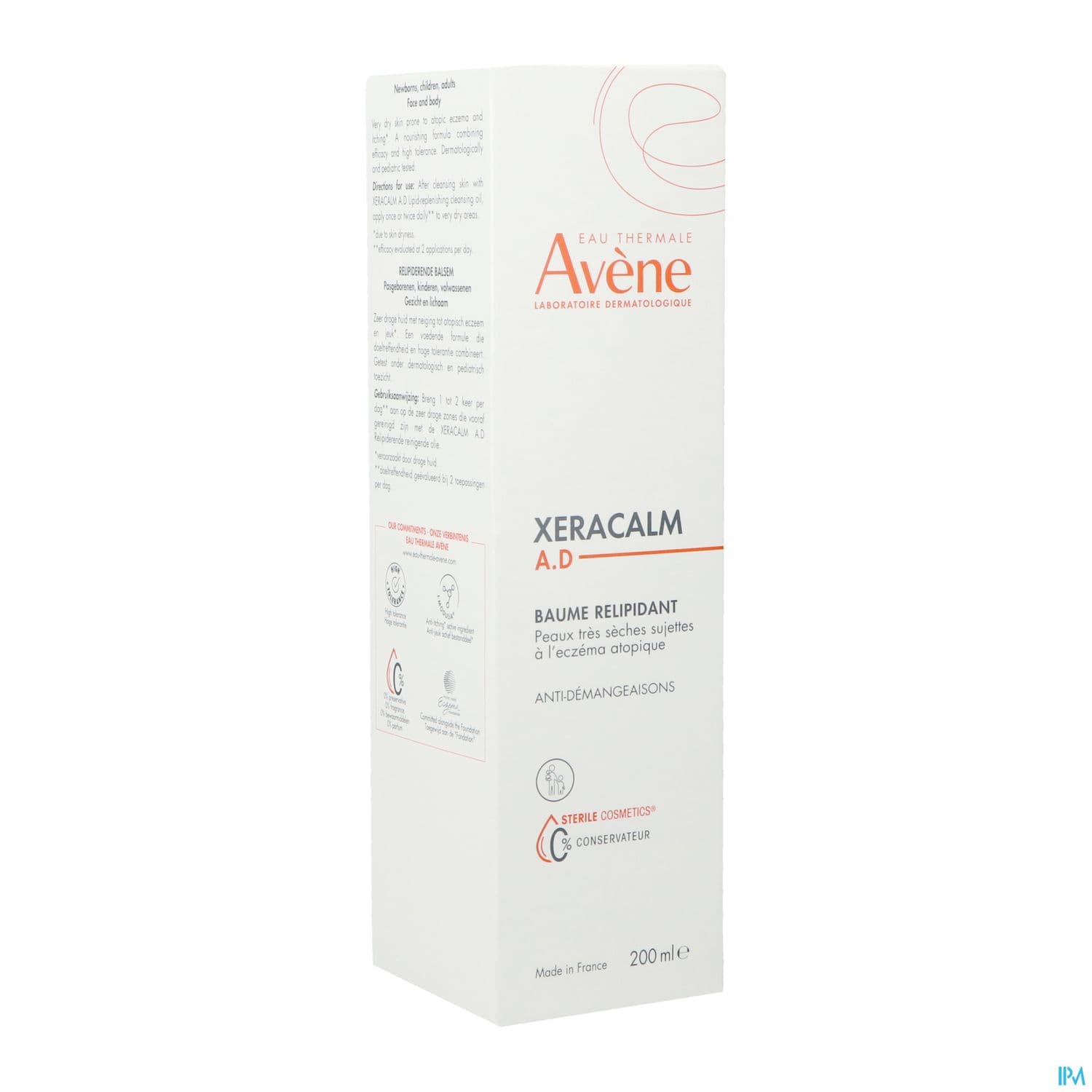 AVENE XERACALM AD BAUME RELIP200ML
