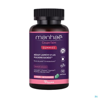 Vitavea Manhae Coupe Faim Gummies 60