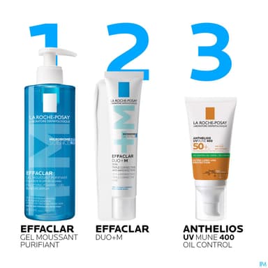 EFFACLAR GEL MOUSS RECH 400ML
