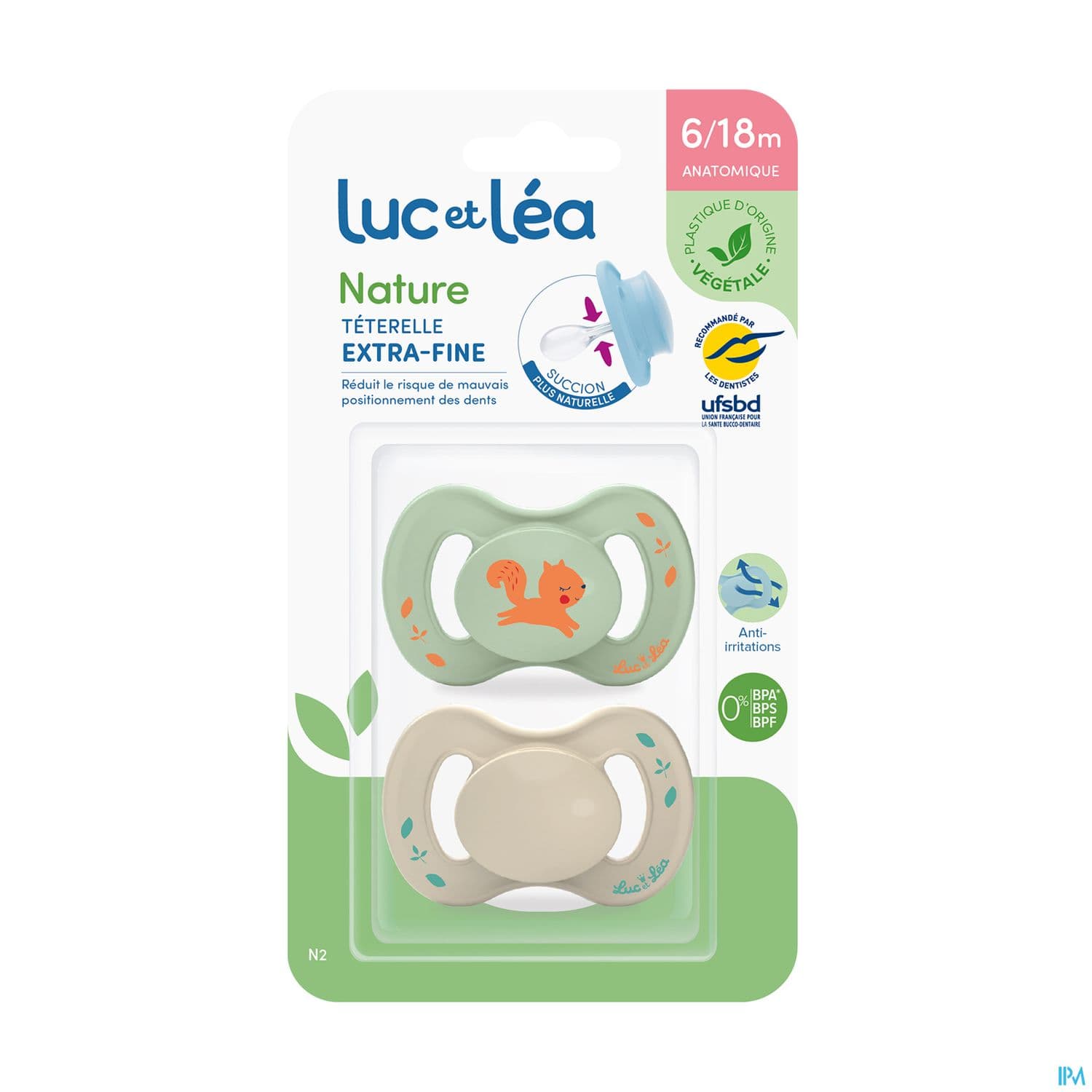SUCET LUC NATURE ECUREUIL 6-18M 2