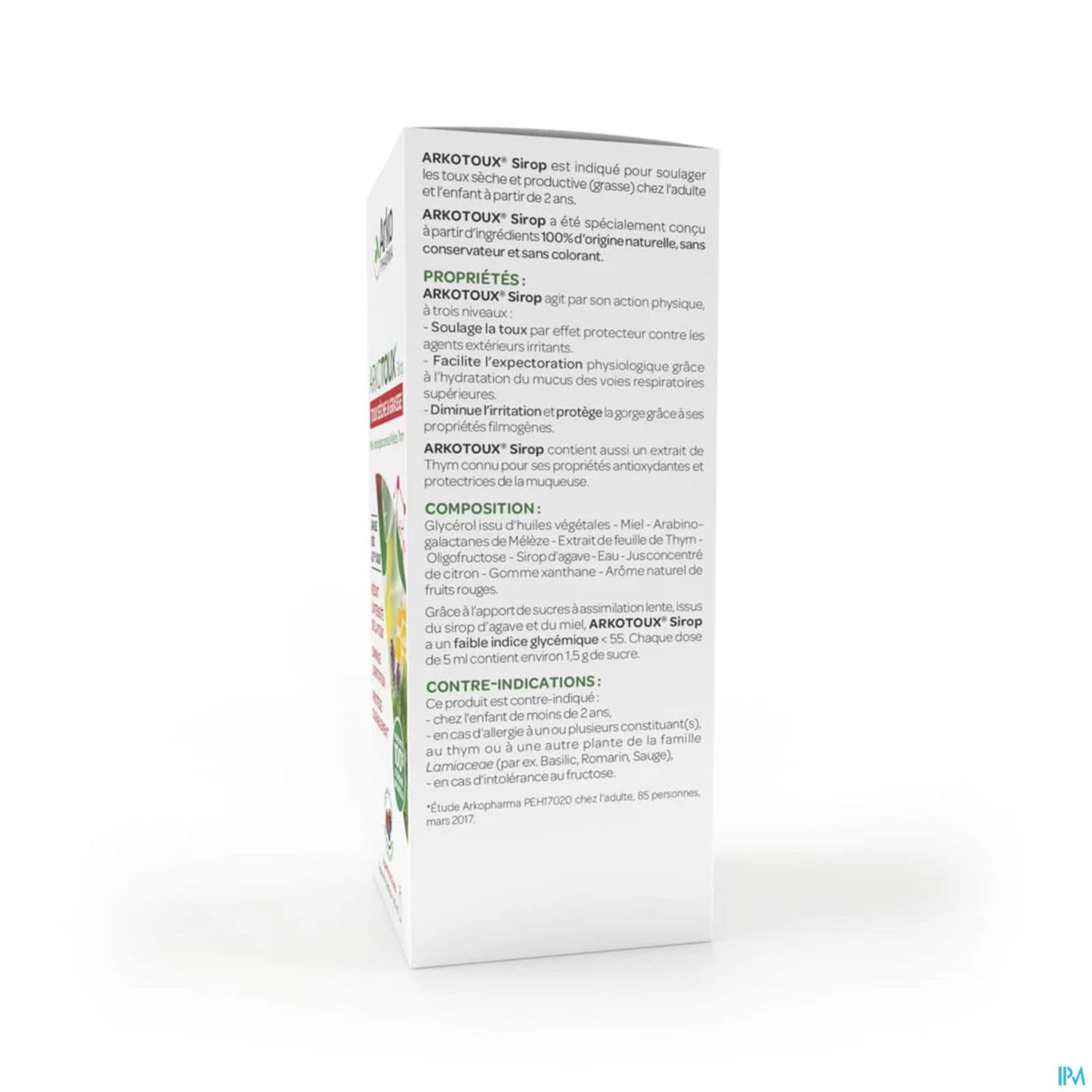 Arkopharma Arkotoux Soulage La Toux Sirop 140ml