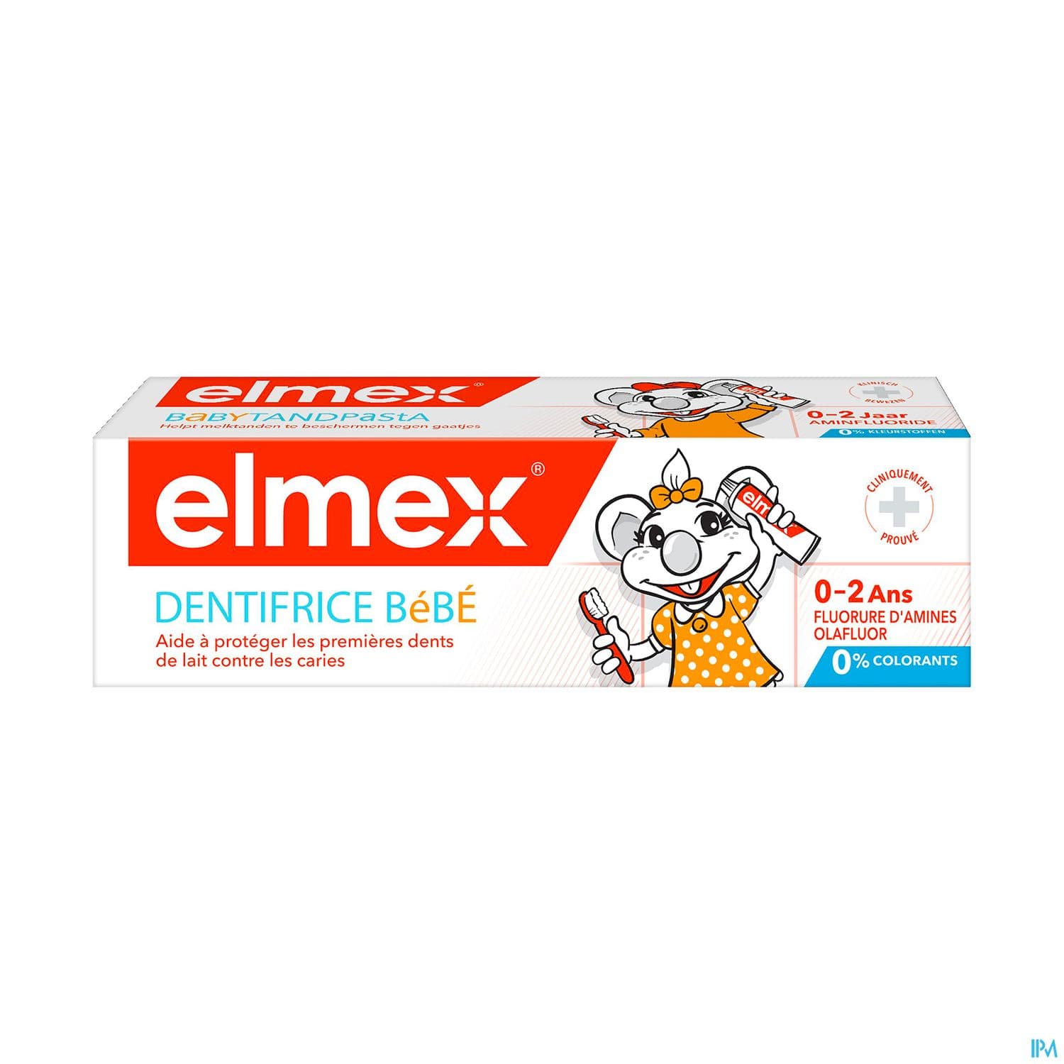 Elmex Bebe Dentifrice 0/2ans 50ml