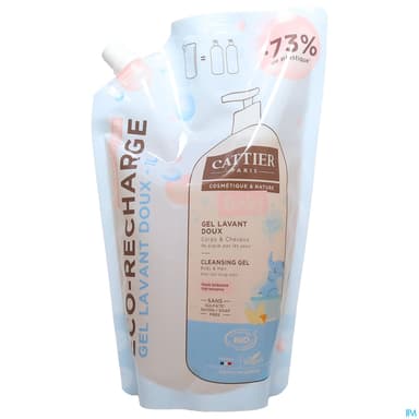 CATTIER BB GEL LAV DOUX RECH 1L