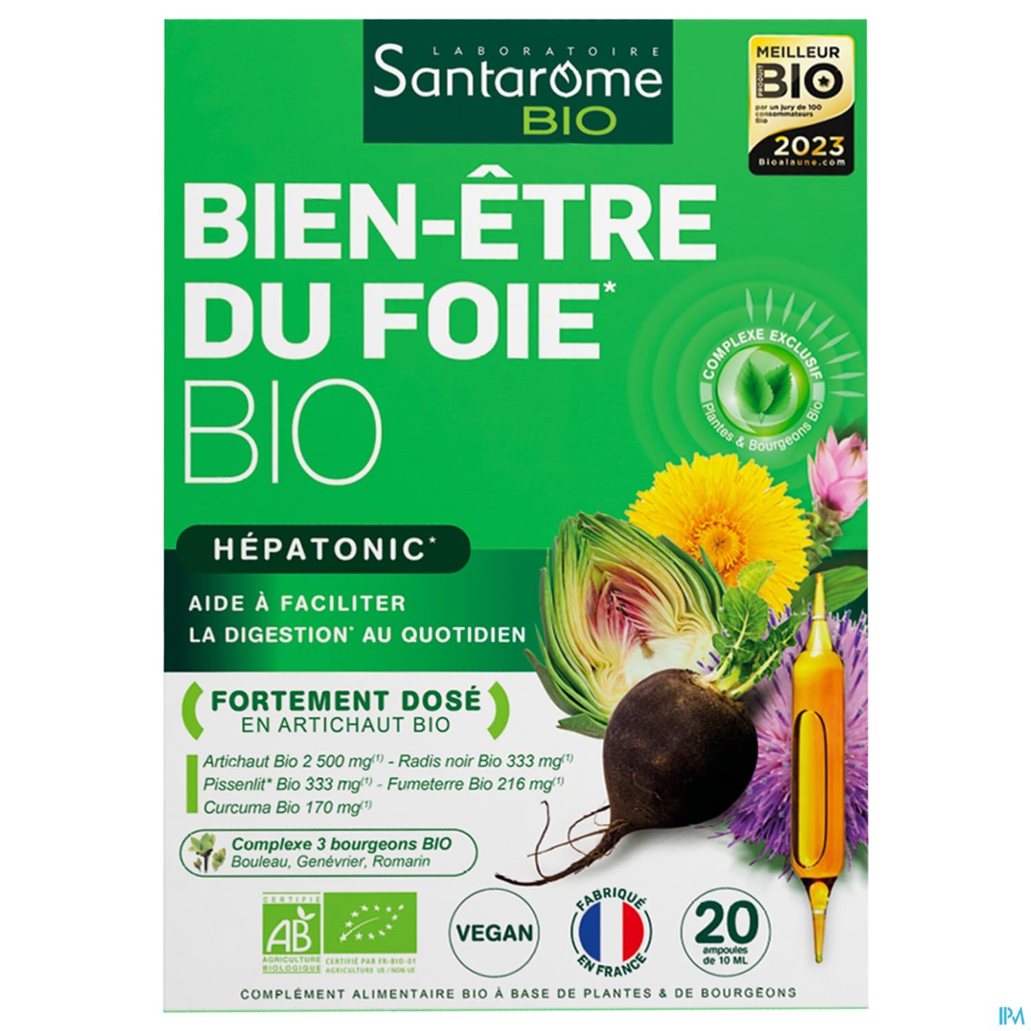 SANTAROME BIO BIEN-ETRE FOIE AMP20