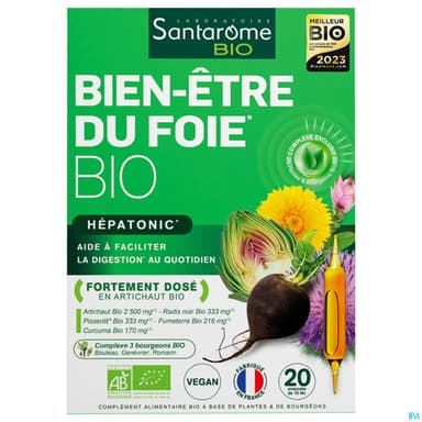 SANTAROME BIO BIEN-ETRE FOIE AMP20