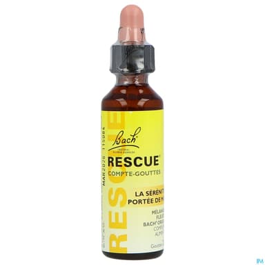 Rescue Bach Compte Gouttes 20ml