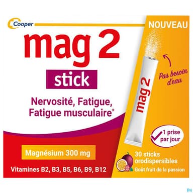 MAG 2 STICK ORODISPERSIBLE 30