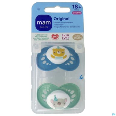 SUCET MAM ORIGIN ANIM SIL 18+M X2